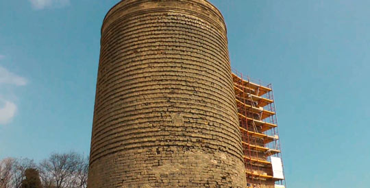Реставрация Девичьей башни