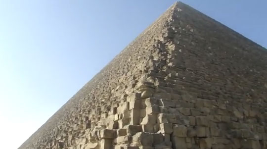 Стены Пирамиды Хеопса