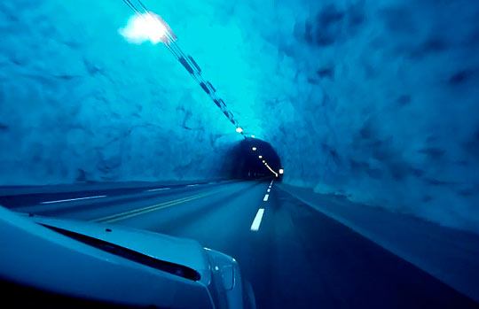Туннель Лаэрдал - сокровище Норвегии